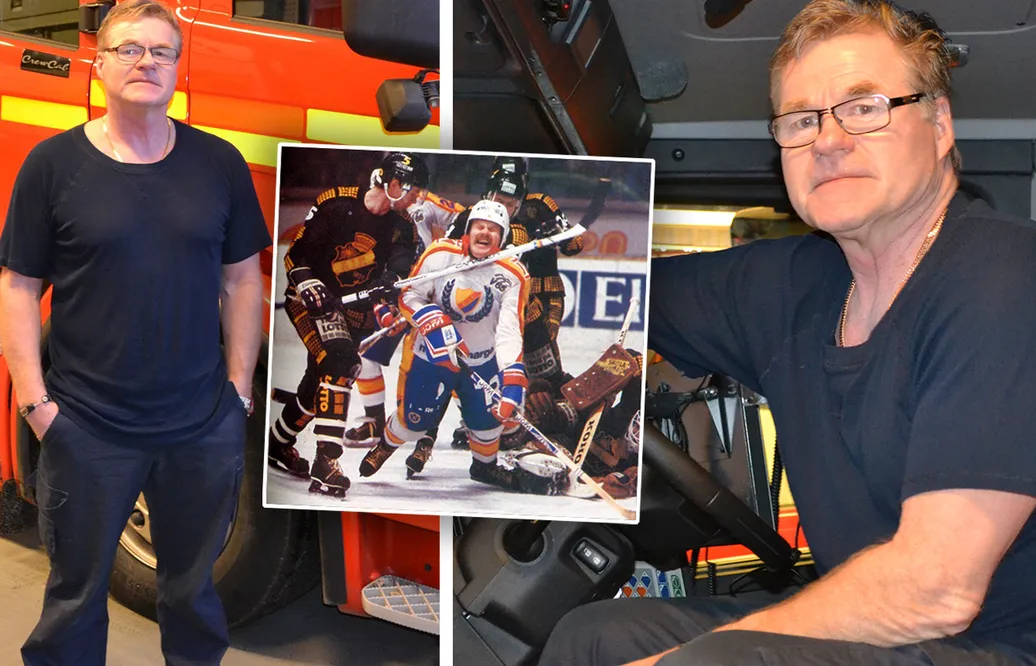 Järnkaminen som började släcka bränder – Old School Hockey Tommy Mörth