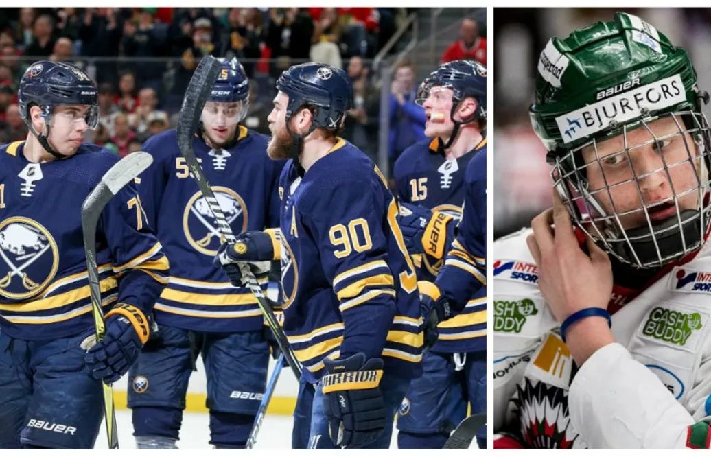 Buffalo föll – och blev ”vinnare” i Rasmus Dahlin-racet: ”Oacceptabelt”