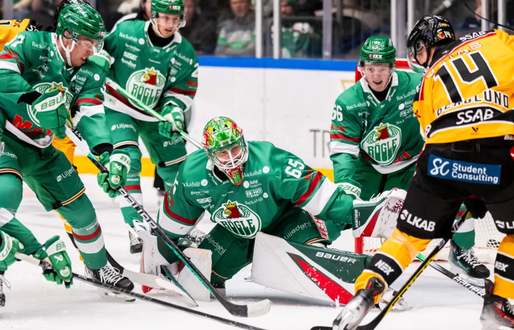 Rögle vann mot Luleå efter mål av Rodrigo Abols