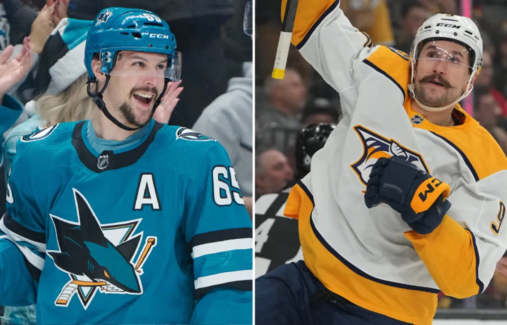 Erik Karlsson och Filip Forsberg är veckans stjärnor i NHL