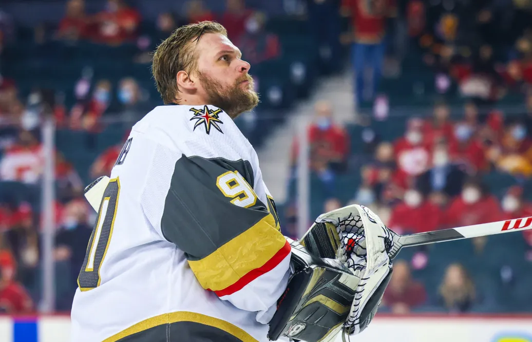 Robin Lehner borta med överkroppsskada