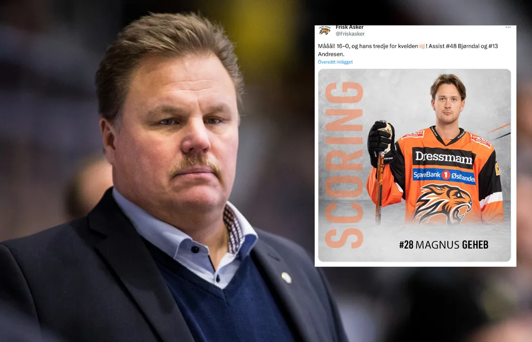 Sanslösa överkörningen: Frisk Asker vann med 16-0 mot Comet
