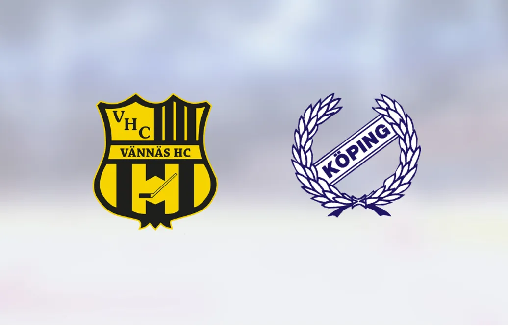 Seger för Vännäs efter avgörande i förlängningen mot Köping Hockey