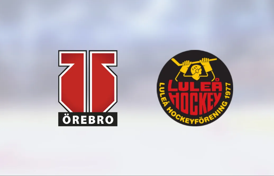 Seger för Örebro Hockey som utjämnade mot Luleå
