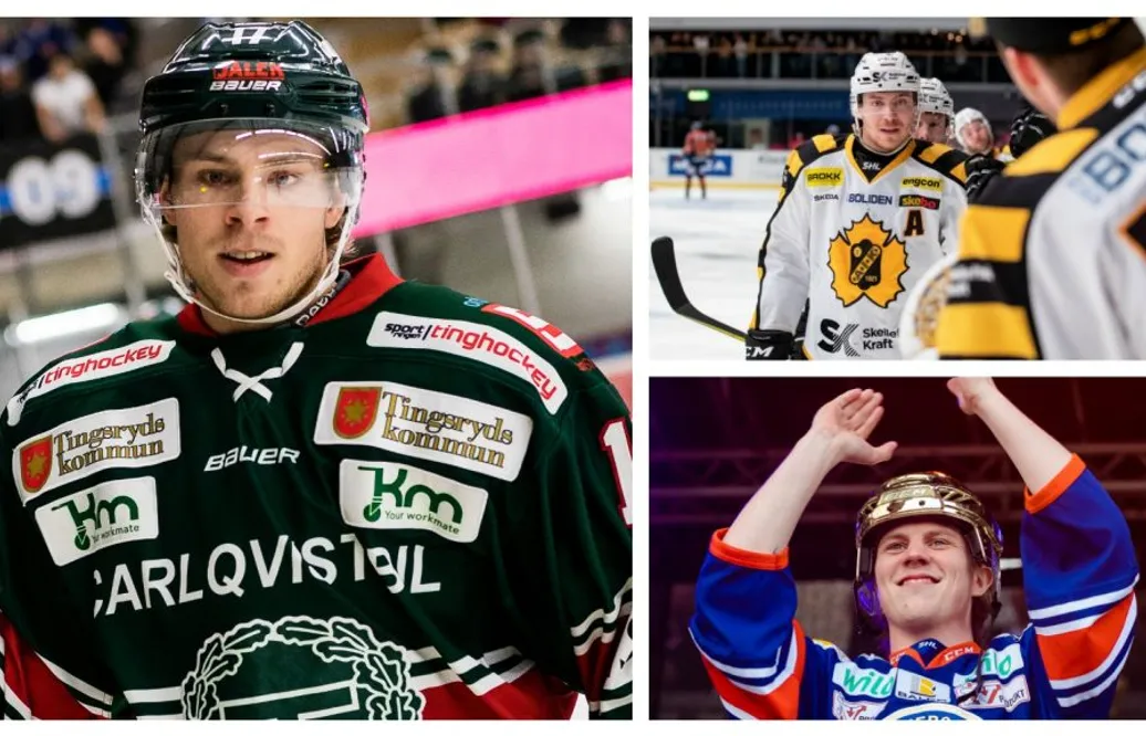 Från sommarjobbare till SHL-spelare – han inspirerades av stjärnorna