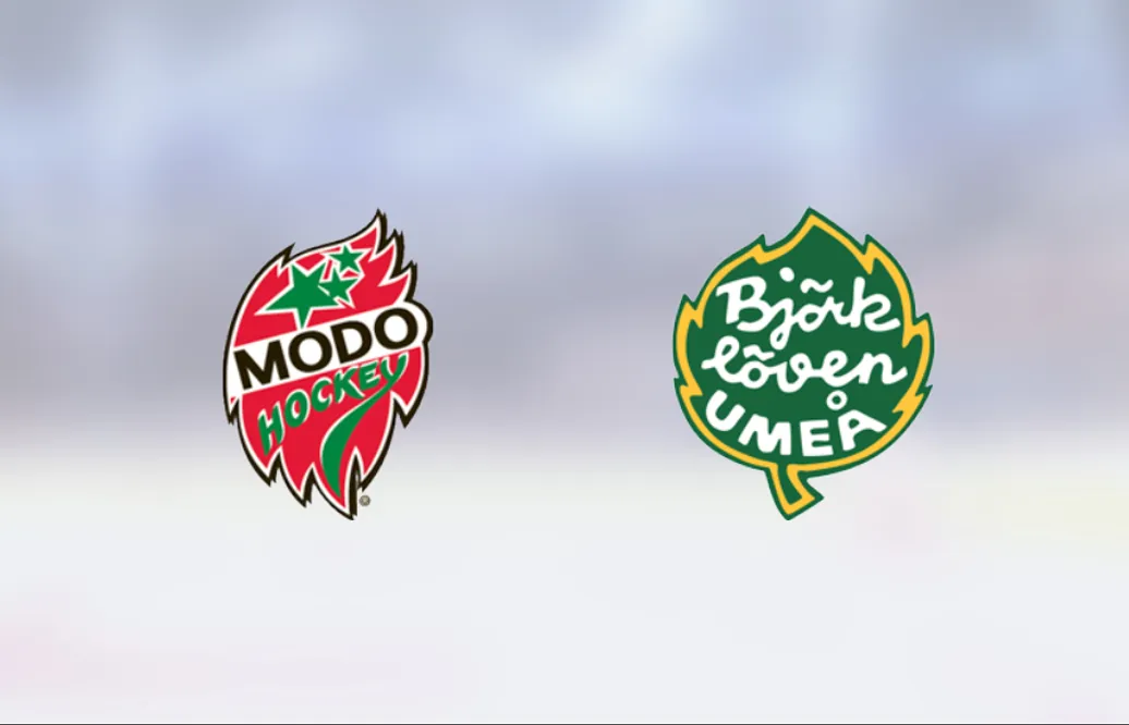 Modo vann mot Björklöven på hemmaplan
