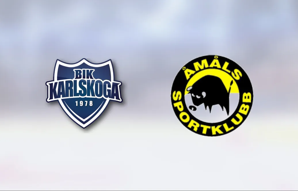 Målfest när BIK Karlskoga/KHT krossade Åmål i Nobelhallen