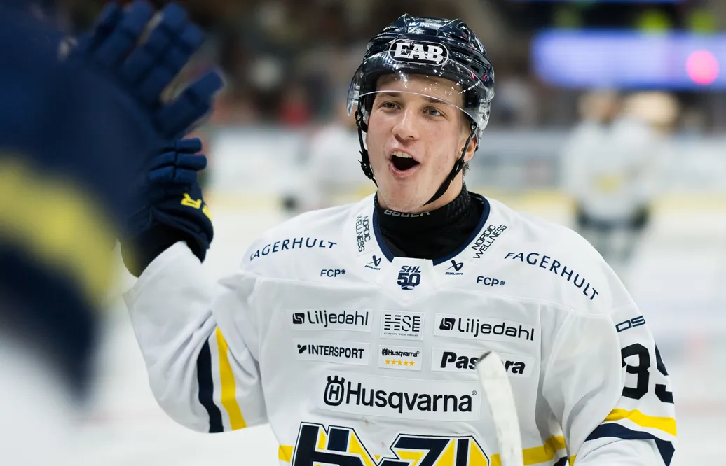 Jamiro Reber, här i HV71-tröjan.