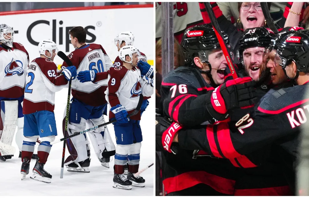 Colorado och Carolina vidare till andrarundan
