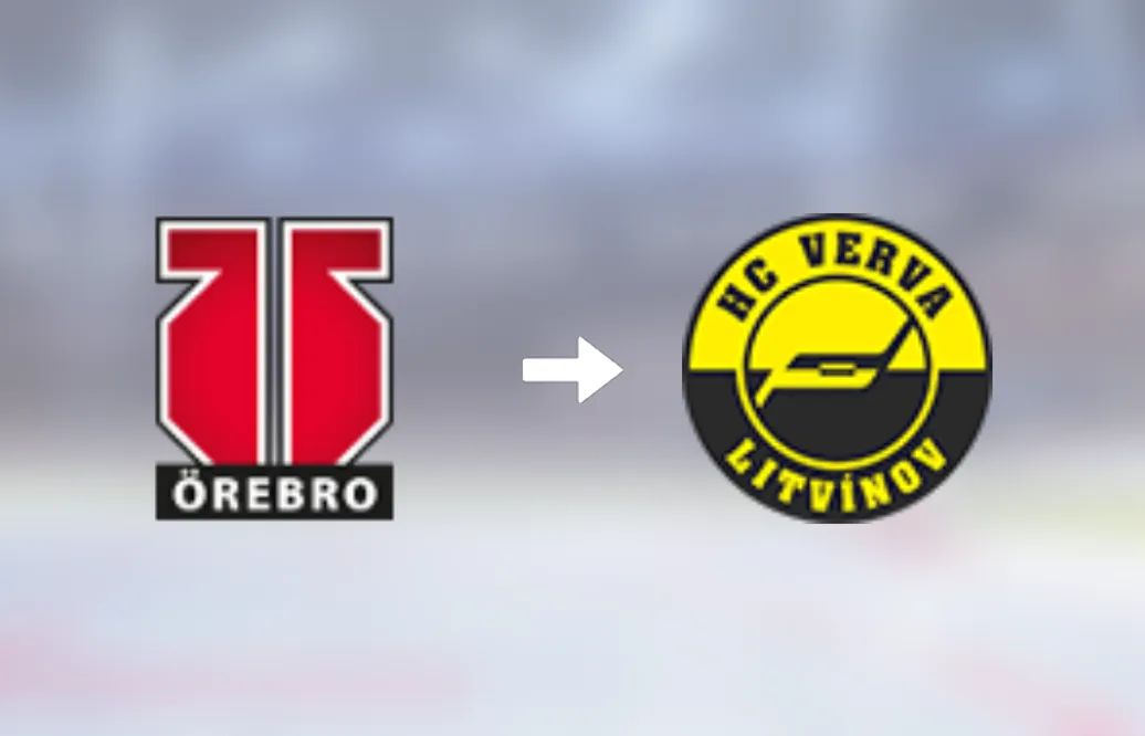 Kristaps Zile klar för spel i HC Litvinov