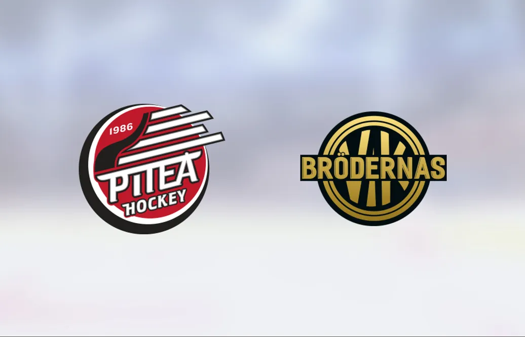 Piteå besegrade Brödernas/Väsby och toppar nu tabellen