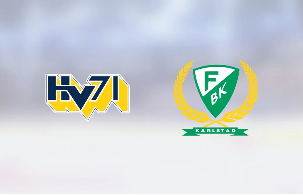 HV 71 tog bonuspoängen hemma mot Färjestad