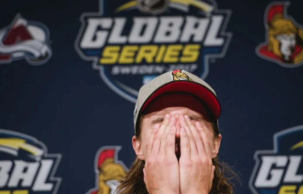 Slår tillbaka uppgifterna om Erik Karlsson: ”Räkna inte med att något händer inom kort”