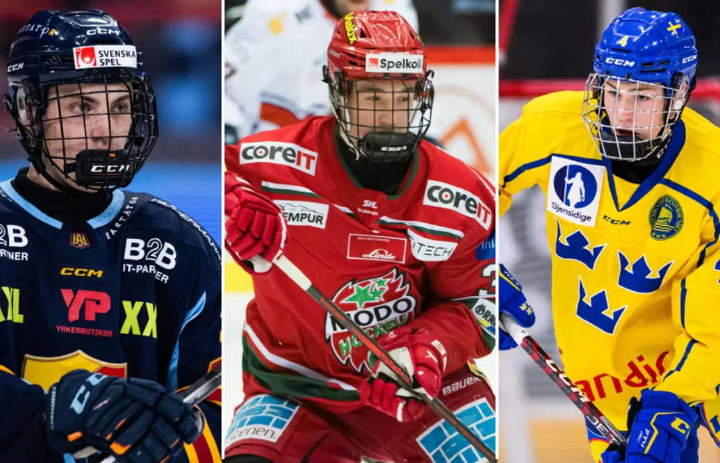 Lucas Pettersson tippas gå i förstarundan – så rankas svenskarna inför NHL-draften