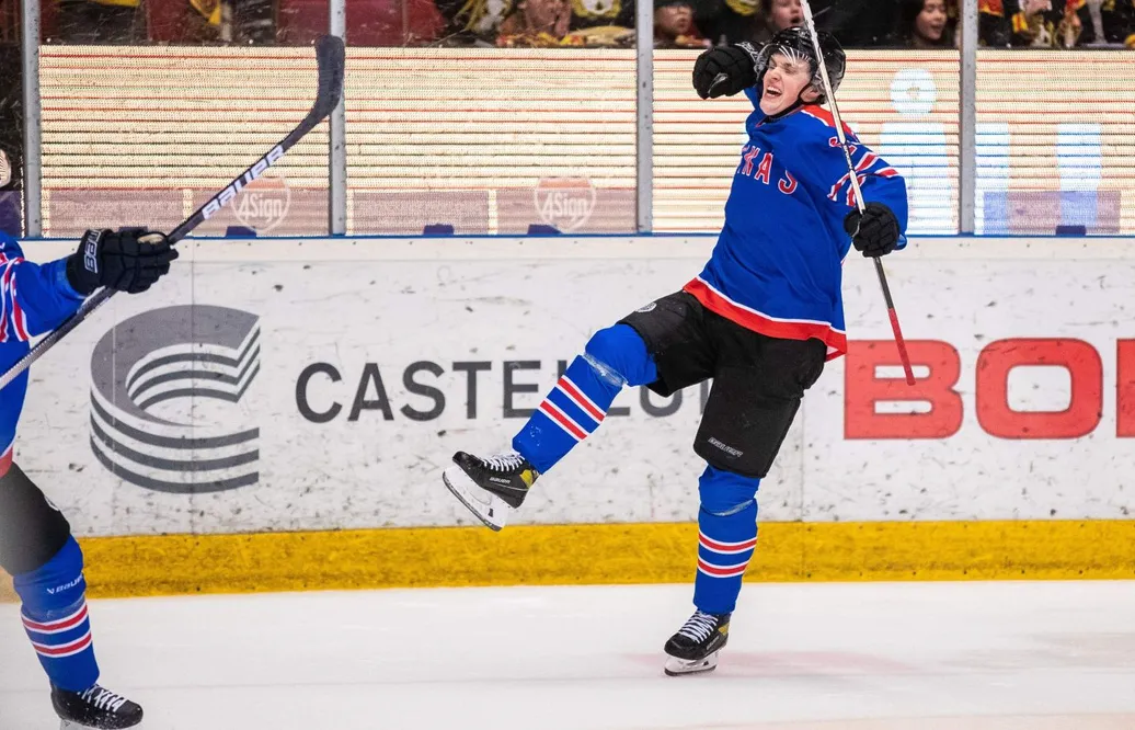 Brynäs avgjorde tät match mot Rögle i tredje perioden