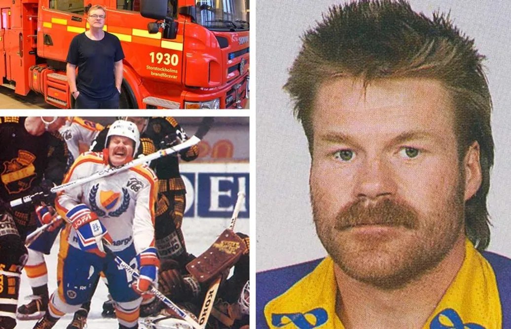 Järnkaminen som började släcka bränder – Old School Hockey Tommy Mörth