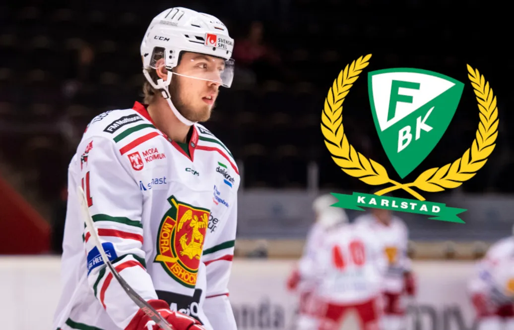 Färjestad lånar Gustav Berglund från Mora