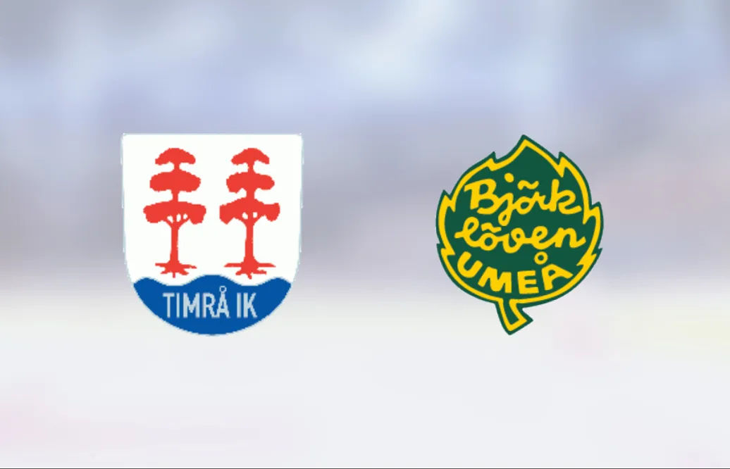 Seger för Timrå efter avgörande i förlängningen mot Björklöven