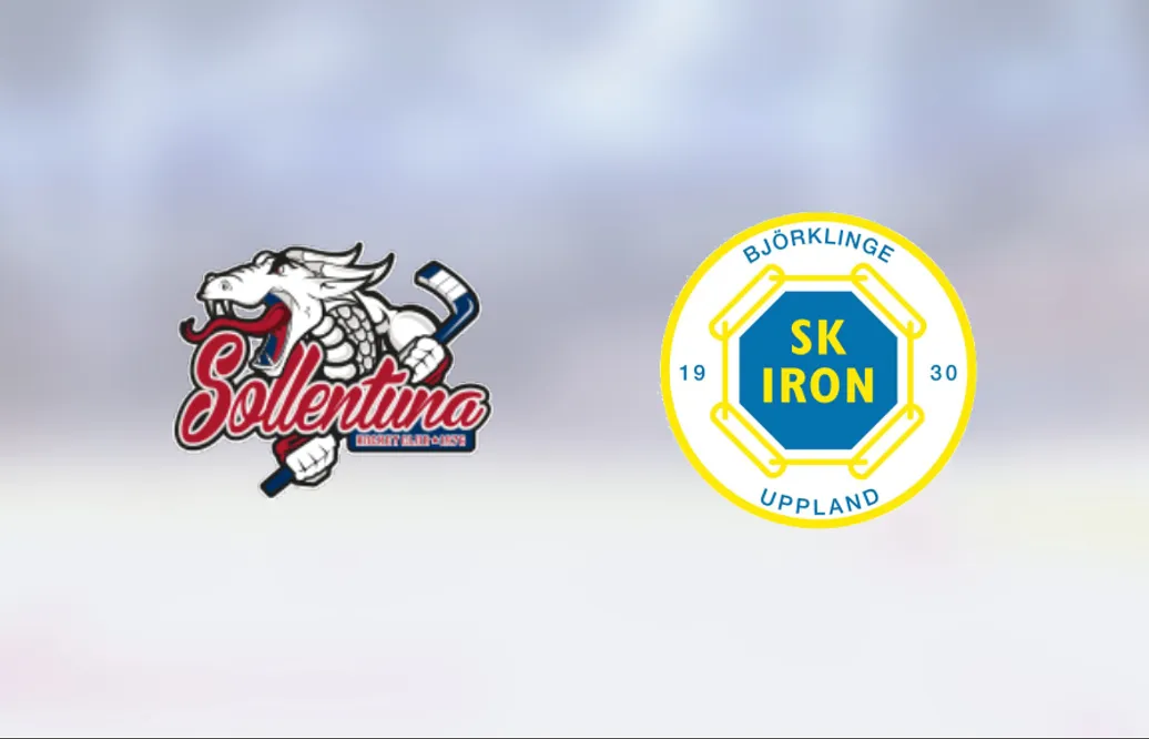 Sollentunas fina svit håller i sig efter 4-1 mot Iron
