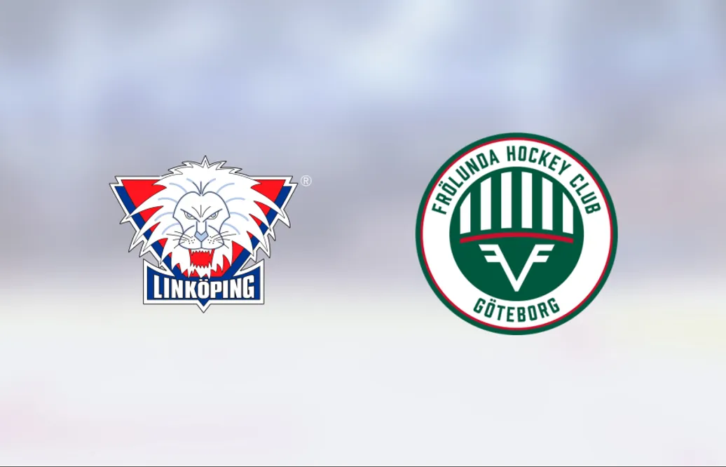 Frölunda vinnare mot Linköping – avgjorde i förlängningen