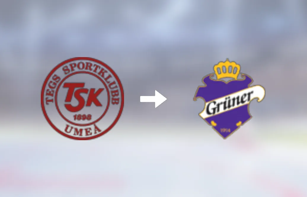 Alexander Andersson klar för spel i Grüner