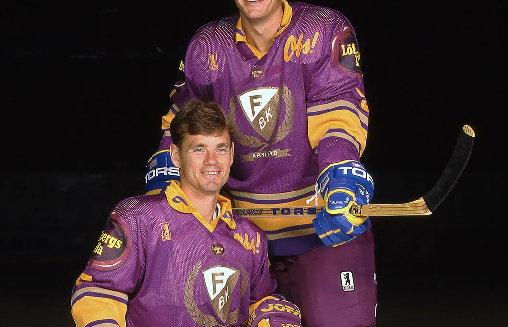 Håkan Loob och Thomas Rundqvist