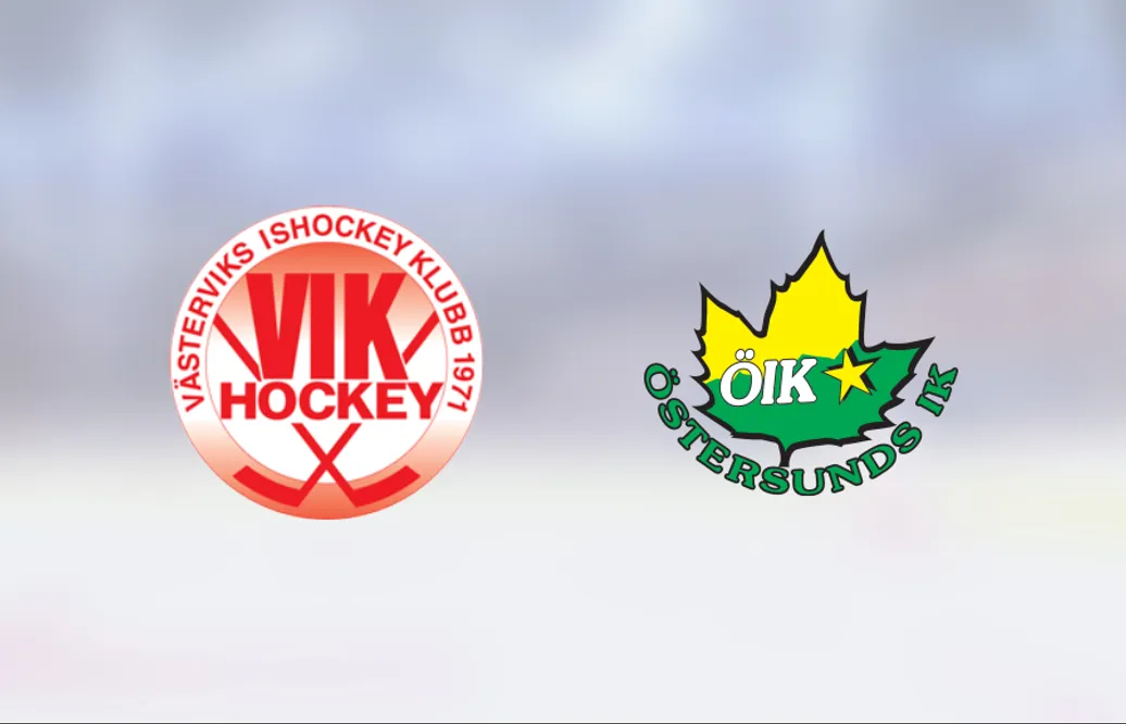 Östersunds IK kvitterade mot Västervik efter bortaseger