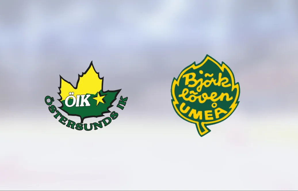 Östersund segrare hemma mot Björklöven – Gusten Alander matchvinnare
