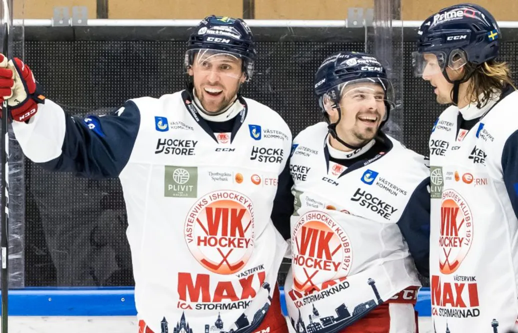 Västervik avgjorde tät match mot Modo i tredje perioden