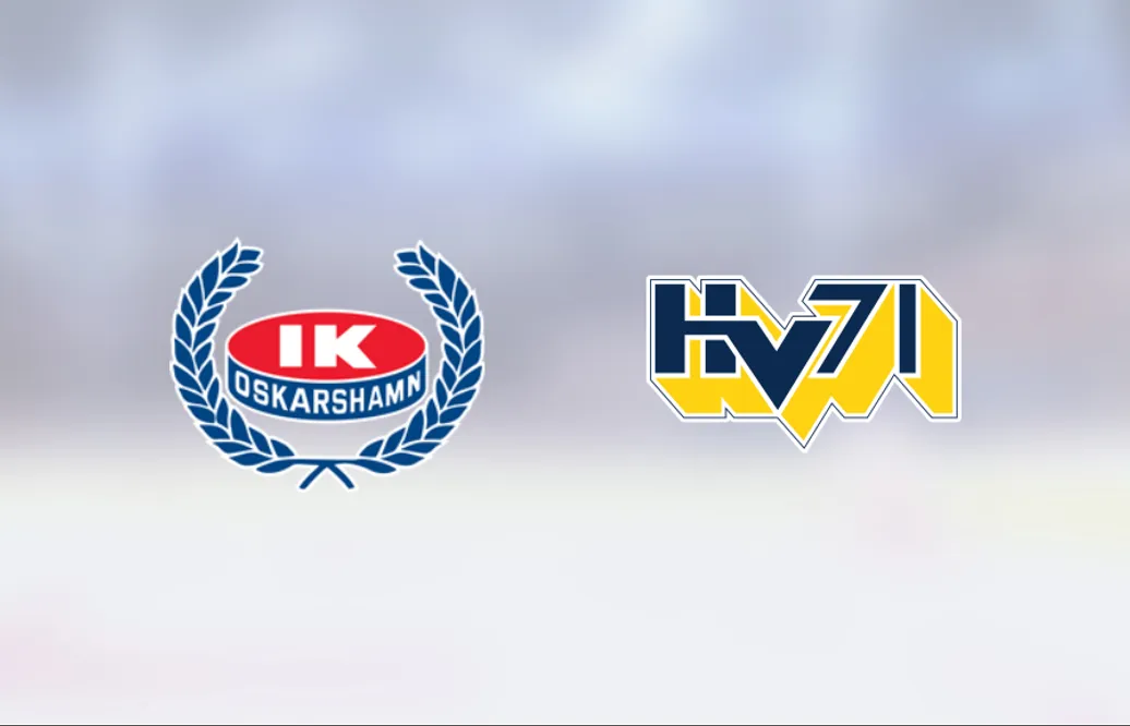 Straffar avgjorde för Oskarshamn i hemmasegern mot HV 71