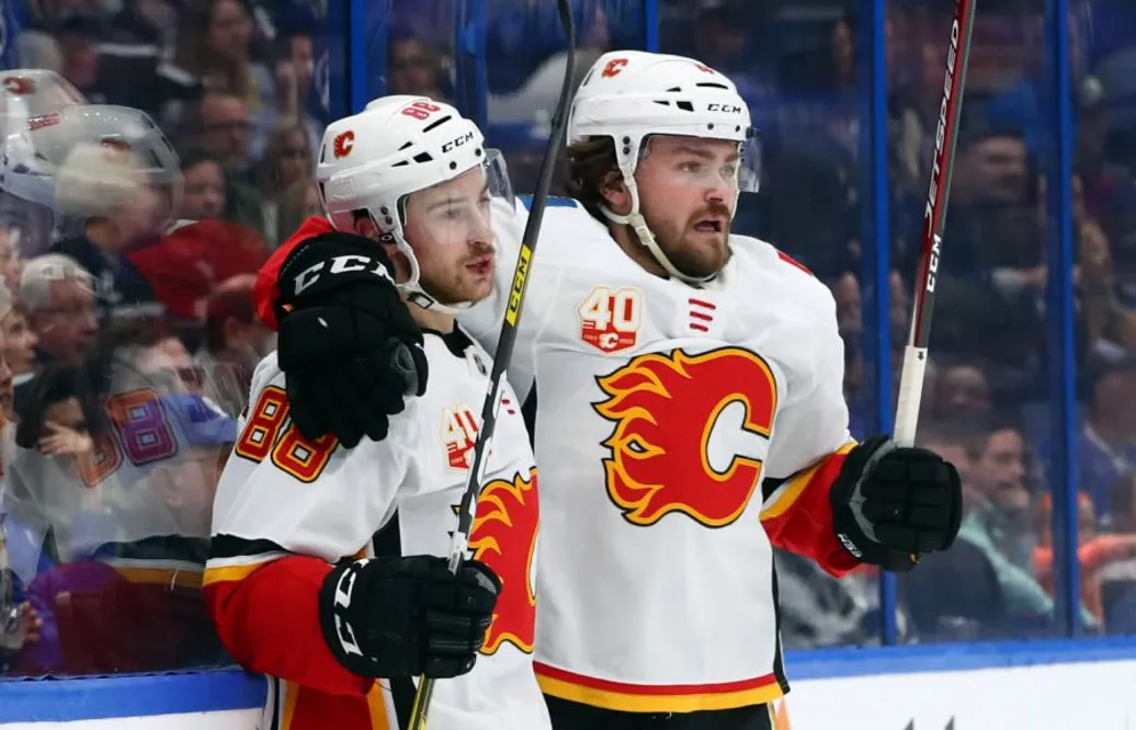 Svenskbacken målskytt när Calgary tog sig vidare