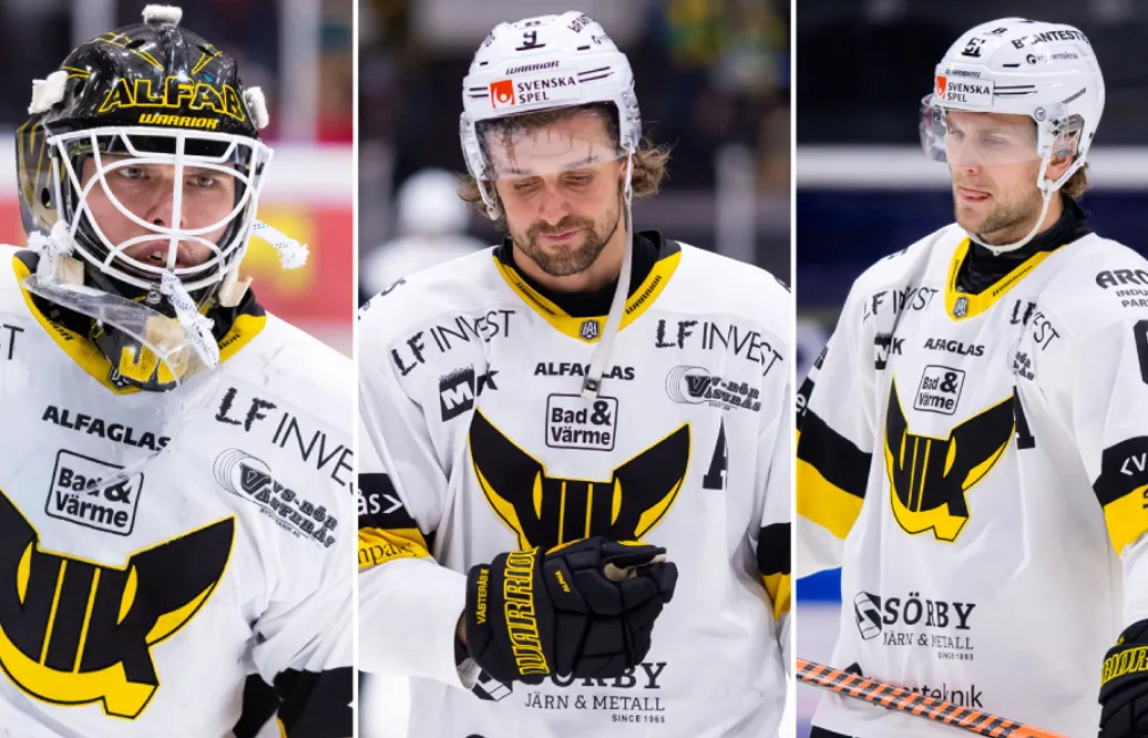 Johan Gustafsson, Mikael Frycklund och Daniel Gunnarsson lämnar Västerås