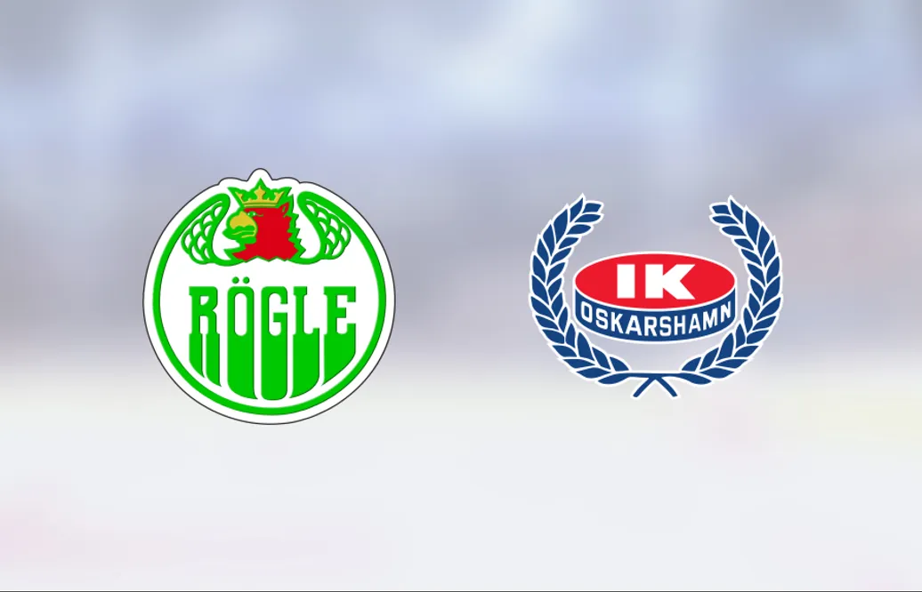 Oskarshamn tog stark bortaseger mot Rögle i första matchen