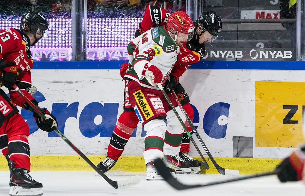 Kvällens match mellan Luleå och MoDo får försenad matchstart. 