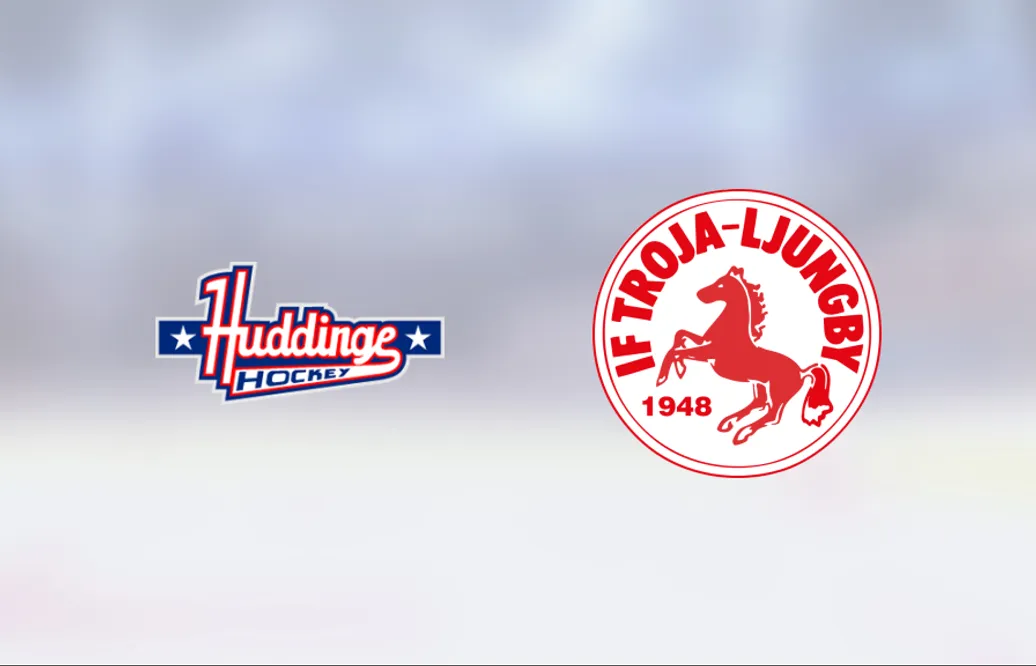 Lukas Macklin matchvinnare när Troja/Ljungby slog Huddinge