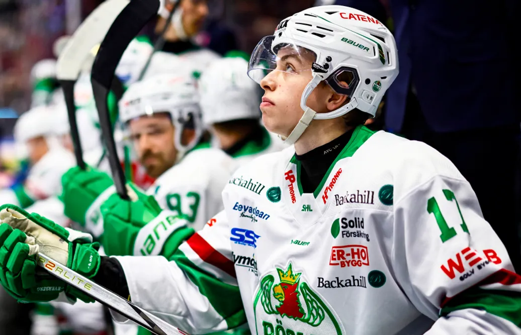Simon Zether skriver rookiekontrakt med Rögle: “Oerhört kul”