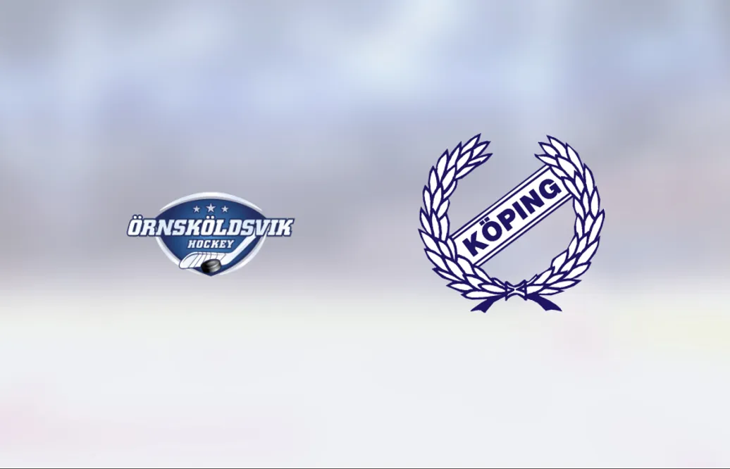 Seger för Örnsköldsvik Hockey på hemmaplan mot Köping Hockey