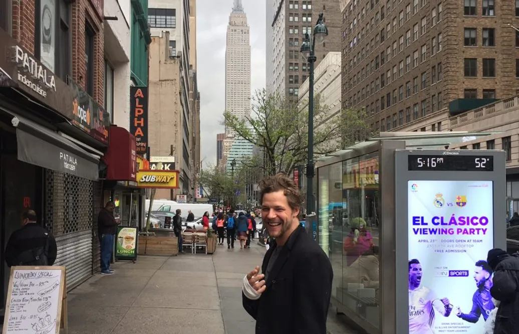 Talangen som blev modell – nu driver han eget möbelsnickeri i Brooklyn