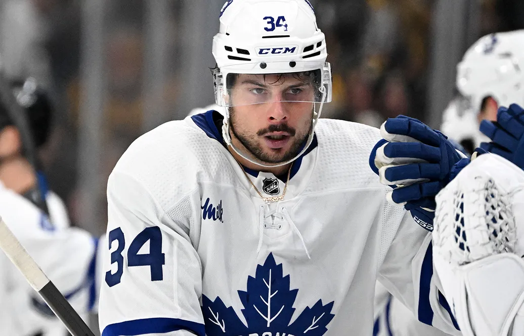 Auston Matthews missar Torontos måstematch