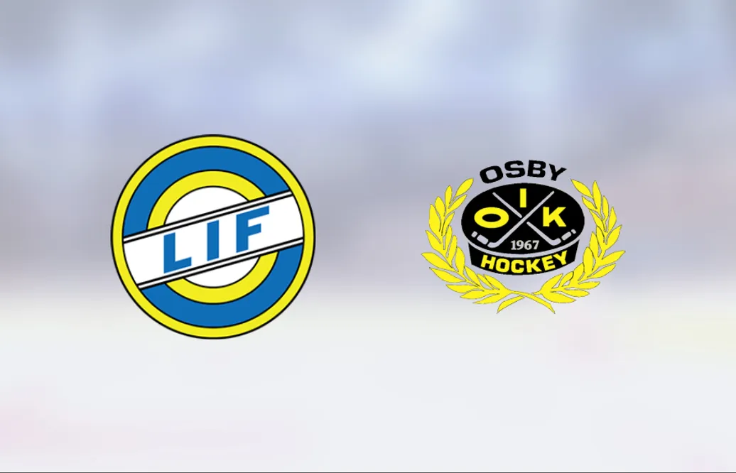 Lenhovda vann med 3-2 hemma mot Osby