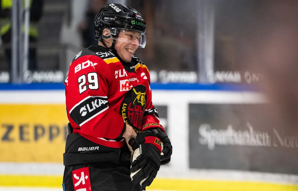 Luleåkaptenen Erik Gustafsson skadades den 20 februari och kommer missa resten av grundserien