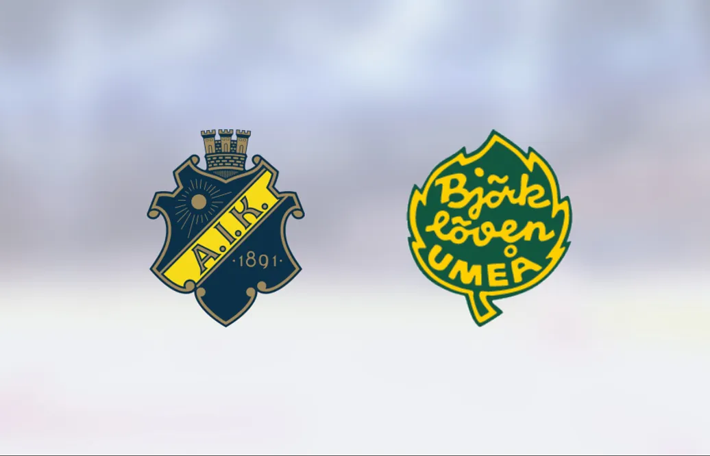 Stark defensiv när Björklöven vann mot AIK i målsnål match