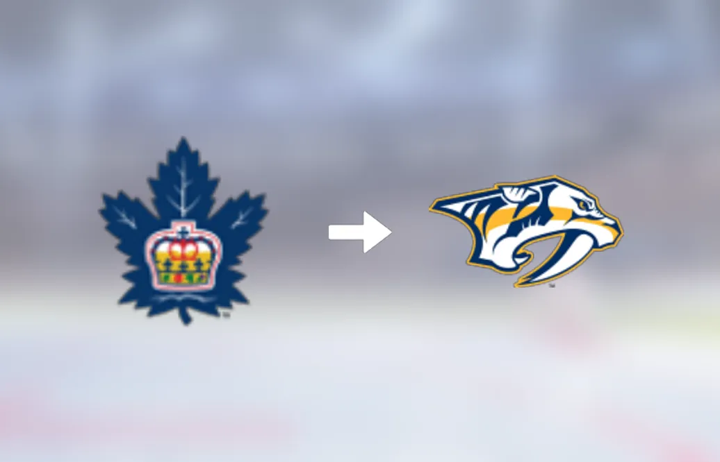 Nu plockas Philippe Myers upp till NHL – för spel med Nashville Predators