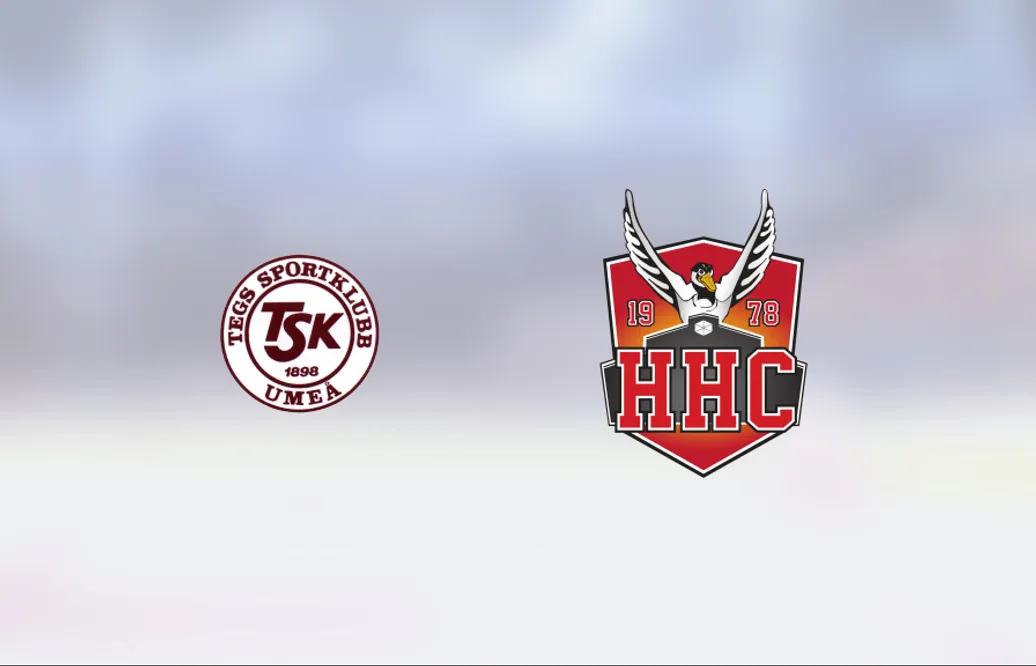 Stark seger för Hudiksvall Hockey i toppmatchen mot Teg