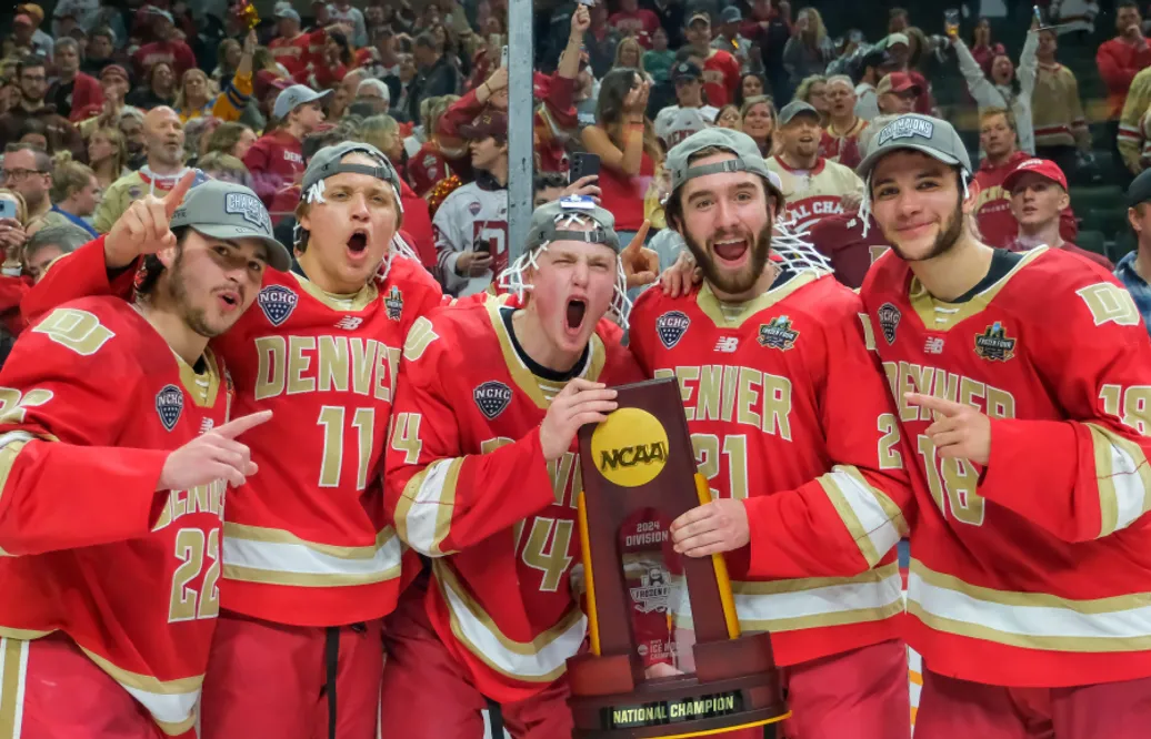 Lucas Ölvestad är NCAA-mästare – vann finalen mot Boston College