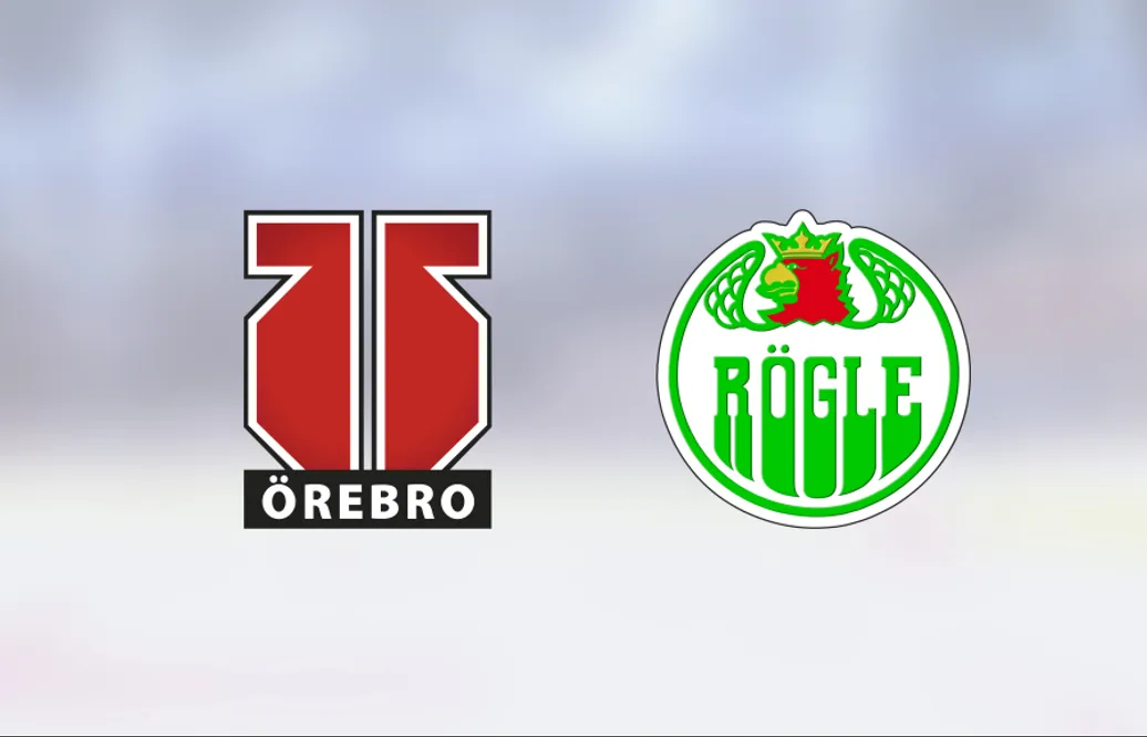 Örebro Hockey vann hemma mot Rögle