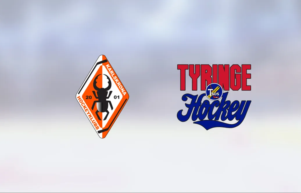 Karlskrona ny serieledare efter seger mot Tyringe