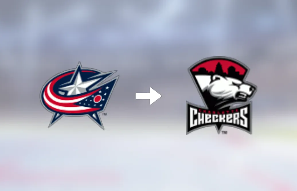 Cam Johnson skickas till AHL för spel med Charlotte Checkers