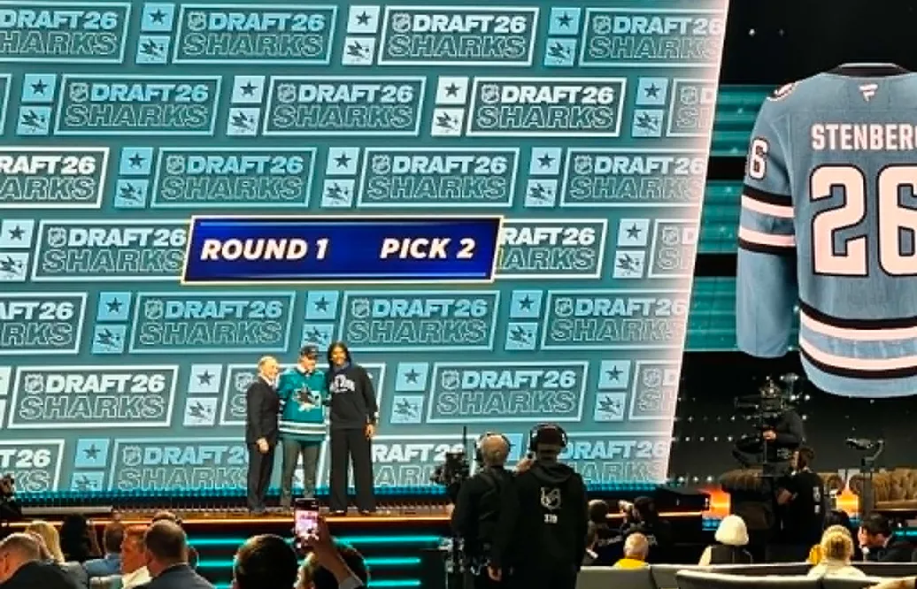Ivar Stenberg draftas som tvåa till San José.