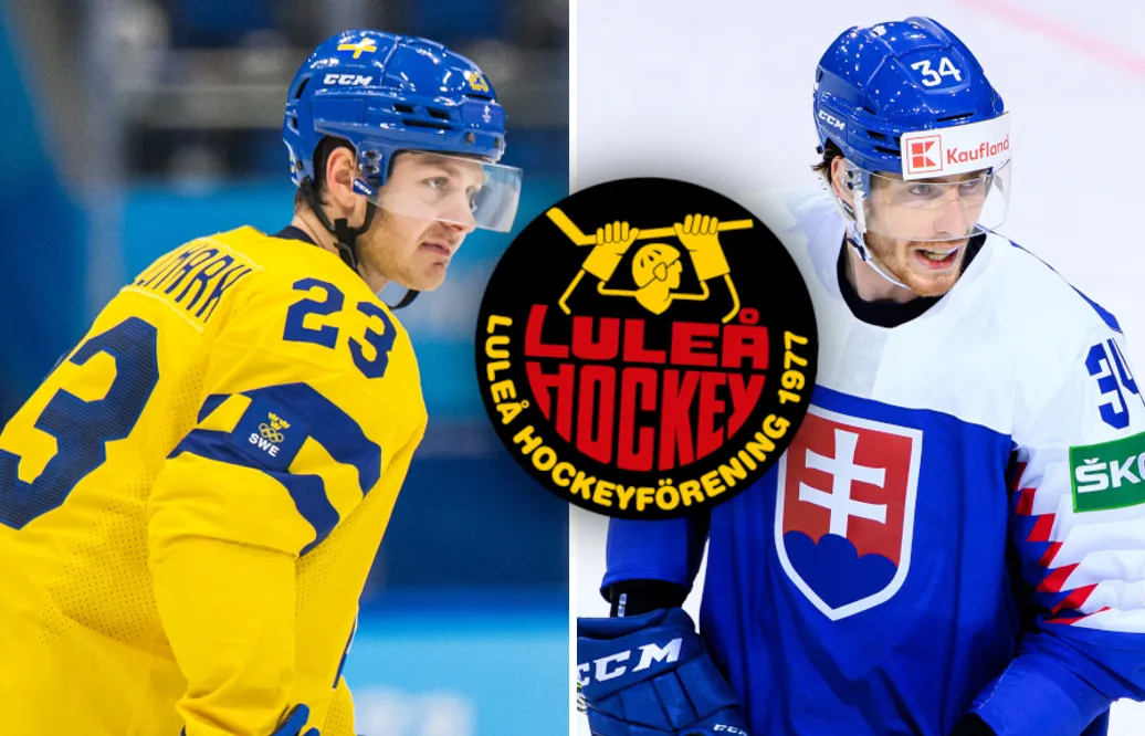 Luleå bekräftar intresse för Lucas Wallmark och Peter Cehlarik